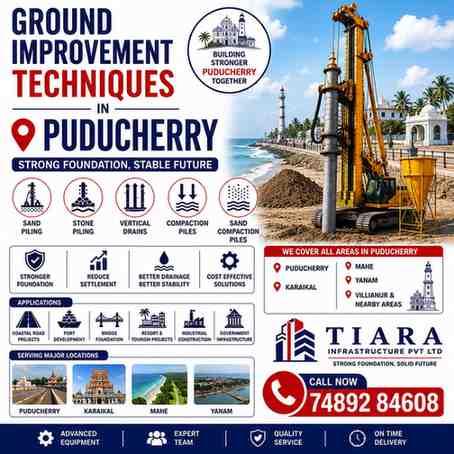 Ground Improvement Techniques in Puducherry